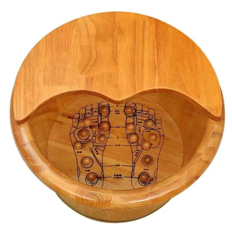 Cedar Wood Foot Soaking Bucket - огляд і ціна Foot Spa