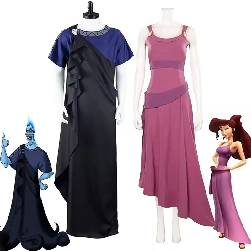 Hercules Megara Hades Cosplay  - огляд і ціна Bathrobe