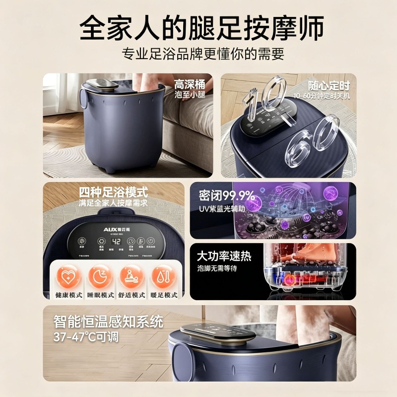 Electric Foot Bath Bucket, Aut - огляд і ціна Foot Spa