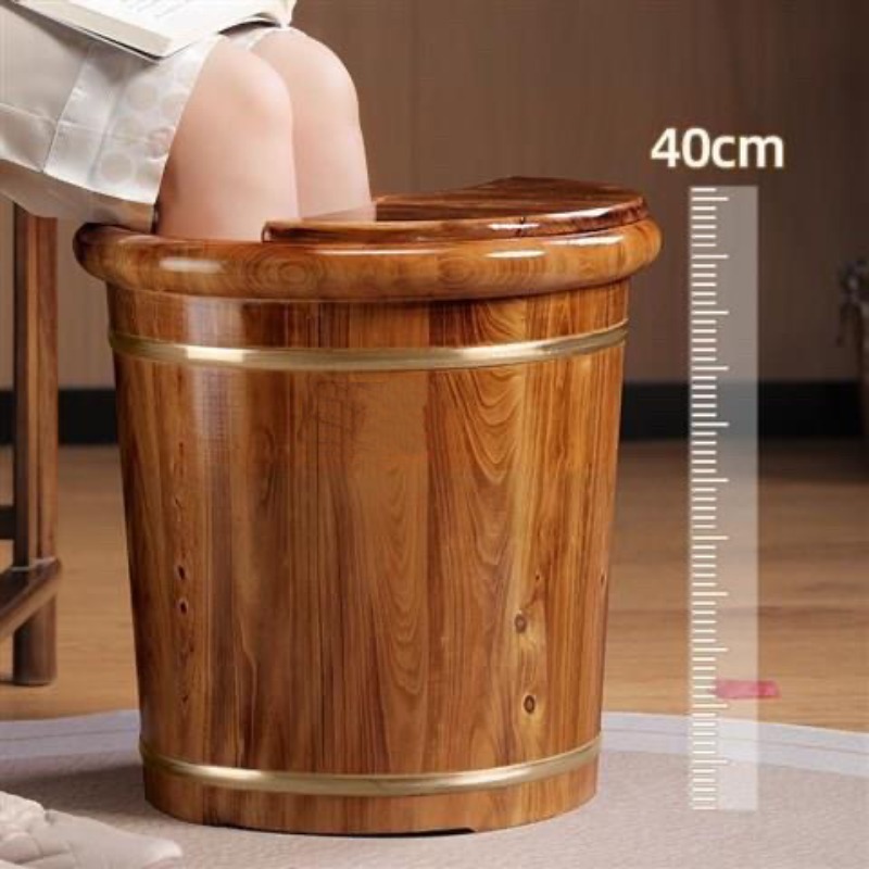 Wooden Foot Soaking Bucket, So - огляд і ціна Foot Spa