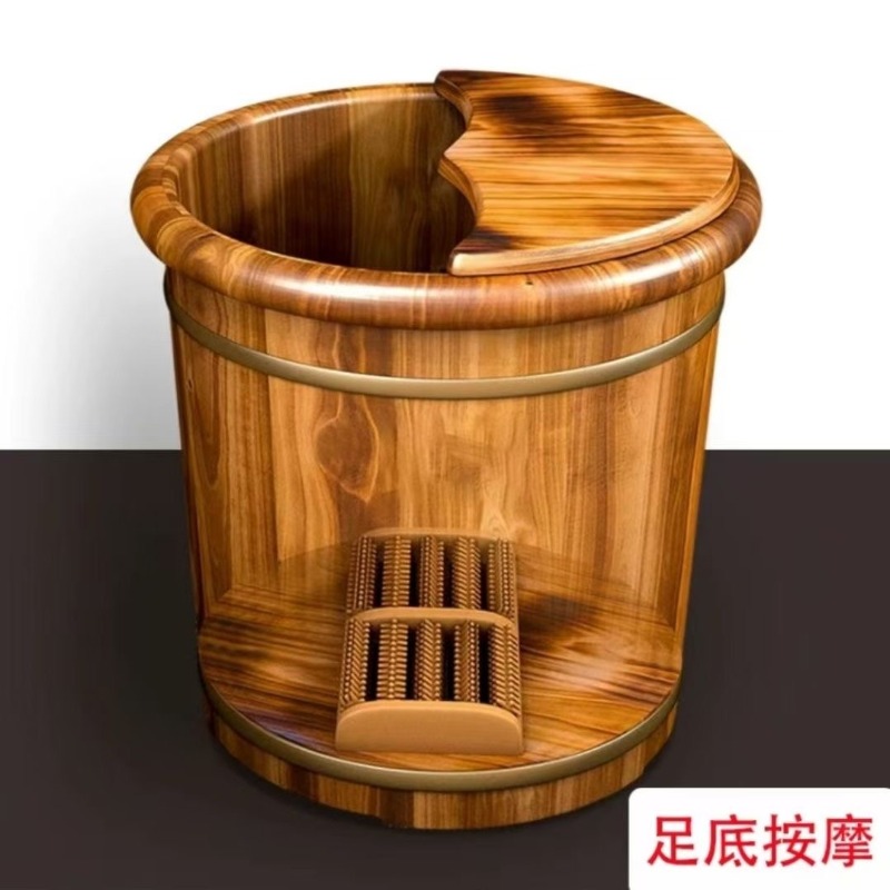 Wooden Foot Soaking Bucket, So - огляд і ціна Foot Spa