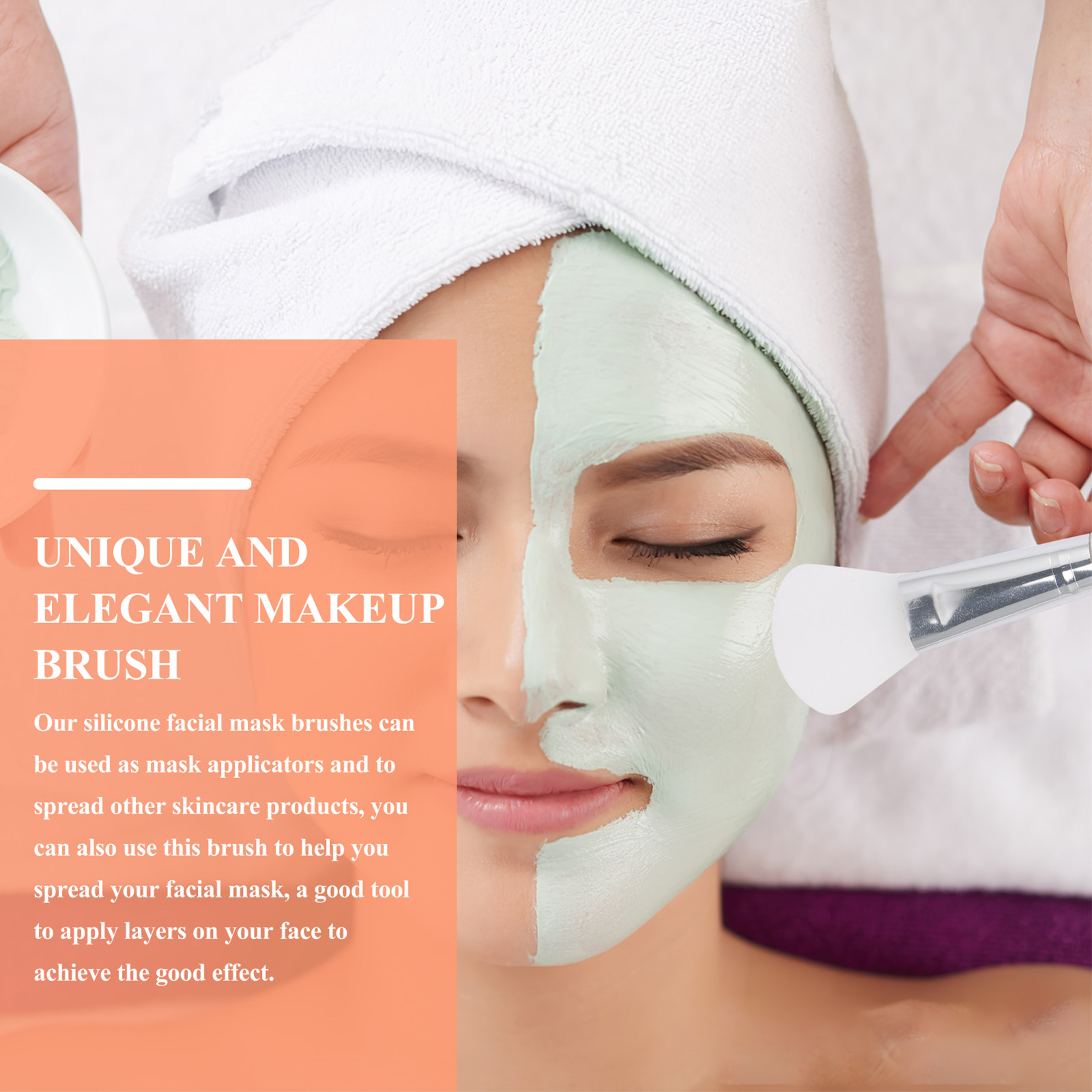 5Pcs Silicone Mask Applicator  - огляд і ціна Body Brush