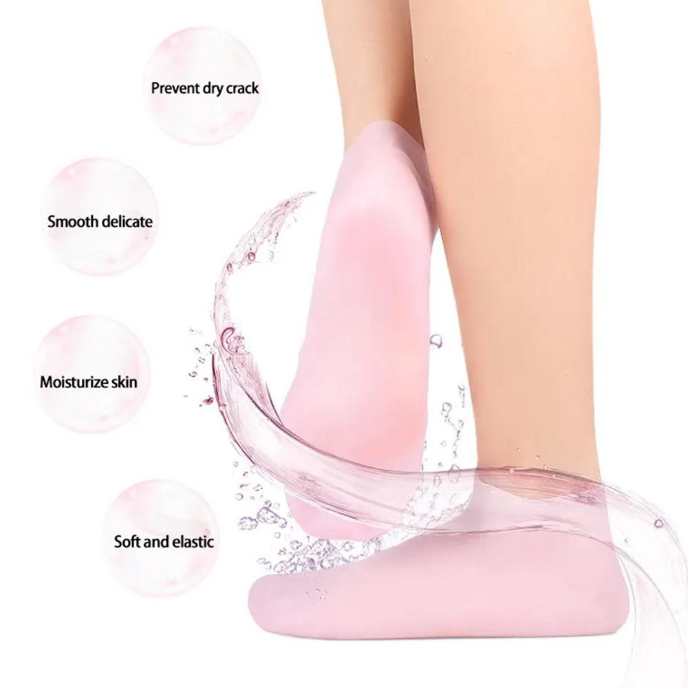 1Pair Silicone Foot Care Socks - огляд і ціна Foot Spa