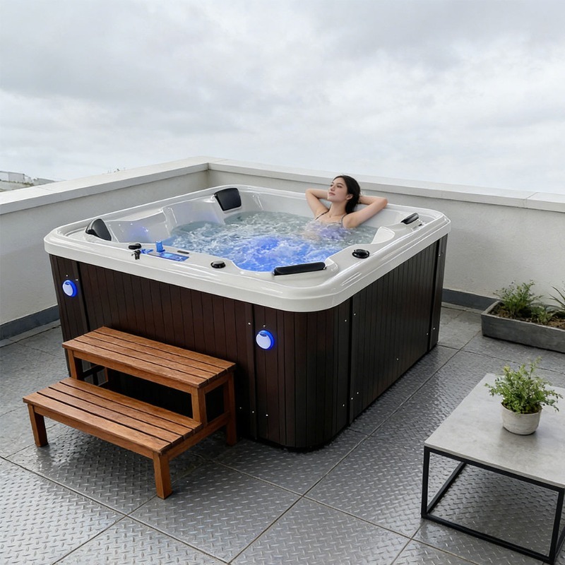 Massage Bathtub Acrylic Whirlp - огляд і ціна Hot Tub