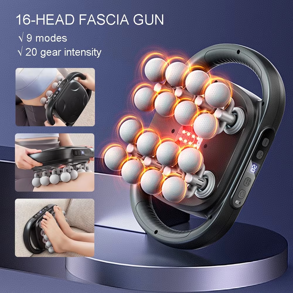High-Frequency Vibration 16-He - огляд і ціна Massage Gun